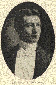 DR. VIVIAN E. ZIMMERMAN.