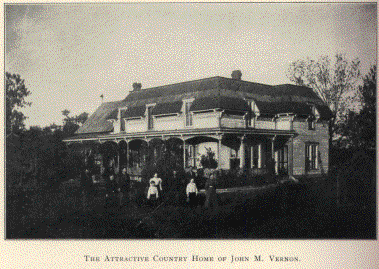 Home of John M. Vernon.