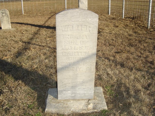 Gravestone for Walter Garten

The Forrest City/Garten Cemetery, Barber County, Kansas.

Photo by Nathan Lee.