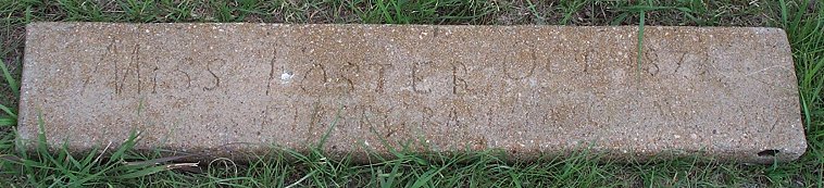 Grave marker for Liz Foster, Lake City Cemetery, Lake City, Barber County, Kansas.

Photo courtesy of Kim Fowles.