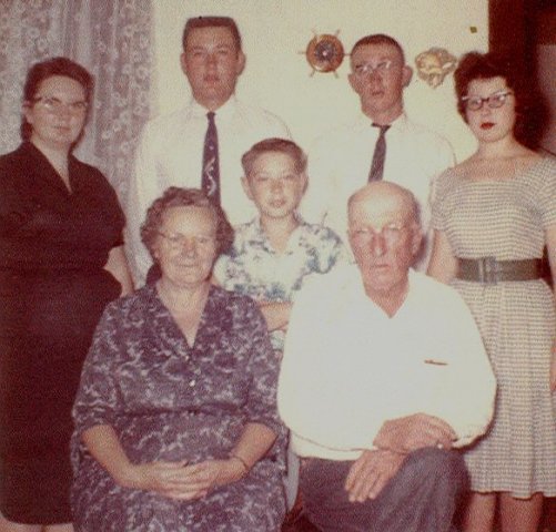 25th Wedding Anniversary of Guy William Garten and Marian (Trotter) Garten, Sun City, Barber County, Kansas, Sept. 1961.