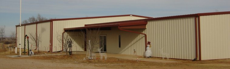 The Heritage Center near Medicine Lodge, Barber County, Kansas, 15 December 2006.

Photo courtesy of Nathan Lee.