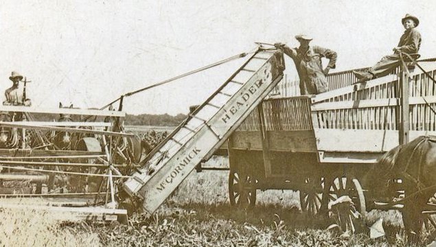 Farm Equipment on the Massey Ranch near Sun City, Barber County, Kansas.

Photo courtesy of Lee (Massey) Ives.