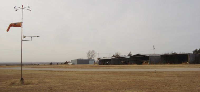 Medicine Lodge Municipal Airport, Medicine Lodge, Barber County, Kansas, 15 December 2006.

Photo courtesy of Nathan Lee.