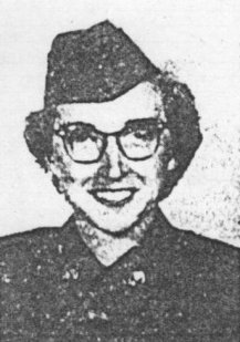 Pfc. Aletha Alder, U.S. Army, Korean War.