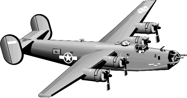 B-24 Liberator bomber