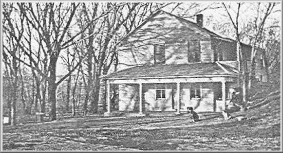 Samuel and Christina (Baird) Booth's homestead in Kiowa County, just north of Wilmore, Comanche County, Kansas. Both Sam and Christina Booth and many of their descendants are buried in the Powell Township Cemetery, Wilmore, Comanche County, Kansas.  Photo from the collection of Teresa Benz.