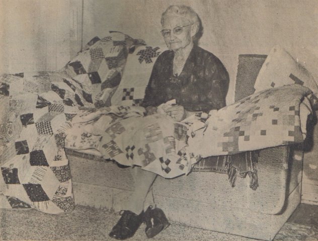 'Mrs. J.M. Cline Has Made Many Hundreds of Beautiful Quilts.'

News clipping dated 31 Dec 1964 courtesy of Rhonda (Cline) Nickel.

CLICK HERE to read the article.