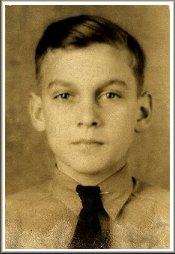 Wendel Gene Ferrin of Wilmore, Comanche County, Kansas, circa 1939 at about 12 years of age.