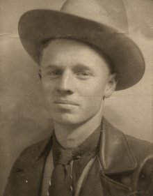 Robert Hackney of Wilmore, Ks. Photograph from the collection of Wendel G. Ferrin