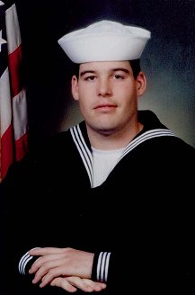 C.J. Huck, ET3, U.S. Navy, 2003.