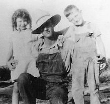 Warren Lee Petty with his older brother, 'Bus', and a girl from Oklahoma.

Photo courtesy of his niece, Gayle (Petty) Harden.