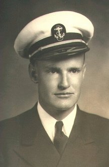 Ensign Herbert L. Seyfrit, 3 Dec 1916 to 31 Oct 1942, Aviation Cadet, United States Naval Reserves, interred in  Crown Hill Cemetery near Coldwater, Comanche County, Kansas. Photograph courtesy of his sister, Morene Potter.

CLICK ON PHOTO TO SEE LARGER IMAGE.