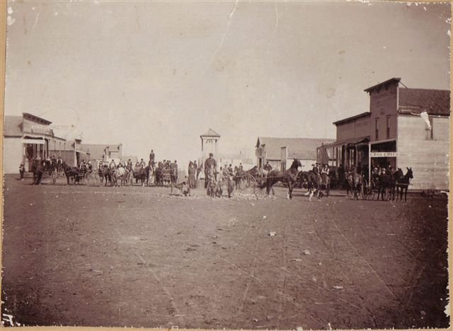 Sun City Street Scene, Barber County, Kansas.

From Elloise Leffler's photo collection, courtesy of Kim Fowles.