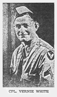 Corporal Vernie White, U.S. Army.