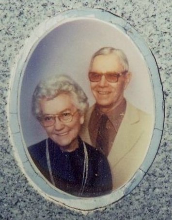 Roderick & Alzina (Burditt) Baker, portrait from their gravestone in the Wilmore Cemetery, Comanche County, Kansas.

Photo by Bobbi Huck.