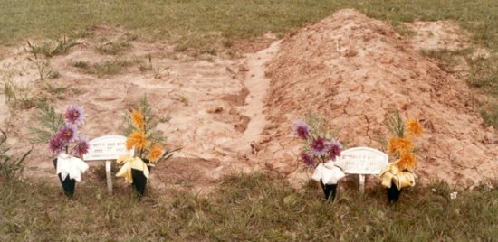 The graves of Hattie Anna Wood, 1890-1982, and Harold R. Wood, 1891-1983,

Wilmore Cemetery, Wilmore, Comanche County, Kansas. 

Photo by John Edward (Ed) Schrock, 
used with permission of Janet Schrock Hubbard.