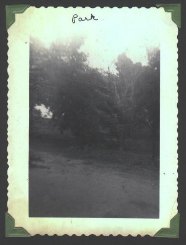 Aftermath of the May 20, 1949, tornado which hit Wilmore, Kansas. Photograph by J.R. & Gloria Cline, from the collection of Rhonda Nickel.