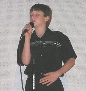 Brandon Smith performs at the Wilmore Opry at the Twilight Theatre, 15 Oct 2005, Greensburg, Kansas.