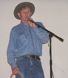 Ernie Masden performs at the Wilmore Opry at the Twilight Theatre, 15 Oct 2005, Greensburg, Kansas.