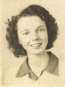 Patsy Wood of Wilmore, Comanche County, Ks, circa 1946. Photograph from the collection of Wendel G. Ferrin