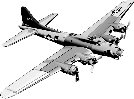 B-17 Flying Fortress bomber