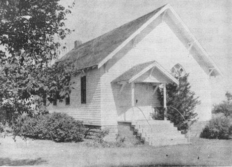 Photo from the Diamond Jubilee Historical Souvenir Program. Coldwater, KS: Western Star, 1959.