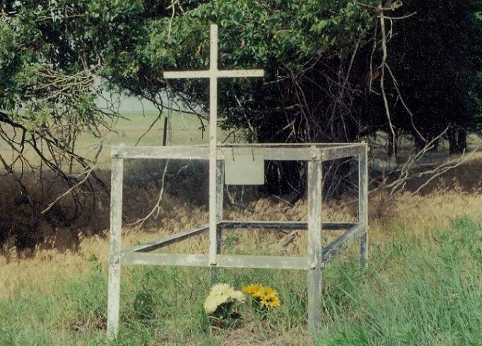 The grave of Georgia Mae Holbert, Still born, Comanche County, Kansas. Photo courtesy of Bobbi Huck.