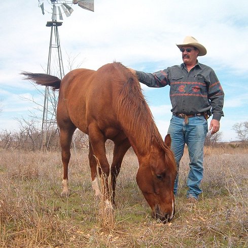 Dan Huck, Comanche County, Kansas.

Photo by Bobbi (Hackney) Huck.