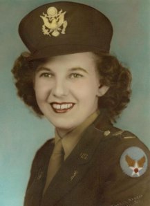 Frances Parker, 1st Lieutenant, U.S.  Army Nurse Corps.