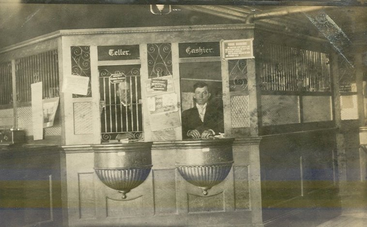 People's State Bank, Coldwater, Comanche County, Kansas.

Photo courtesy of Hiram Lewis.