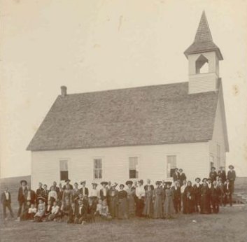 Sun City Baptist Church, Barber County, Kansas.

From Elloise Leffler's photo collection, courtesy of Kim Fowles.