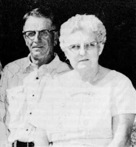 Leta (Cline) Thompson with an unidentified man.

Photo courtesy of Martin Sizemore.