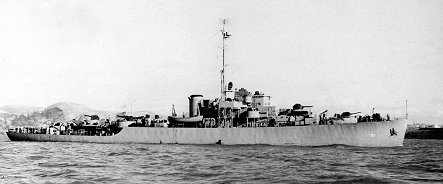 U.S.S. Brownsville, pictured off Navy Yard Mare Island, California, 15 June 1944.

U.S. Navy photograph, 3604-44.