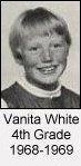 Vanita White, 4th grade, 
Wilmore Grade School, 1968-69 school year.

CLICK HERE to view the yearbook.