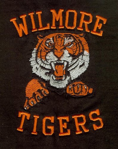 Wilmore Tigers school mascot. Image courtesy of Bobbi Huck.