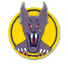 7th Fighter Squadron Emblem Shoulder Patch showing the Bunyap.