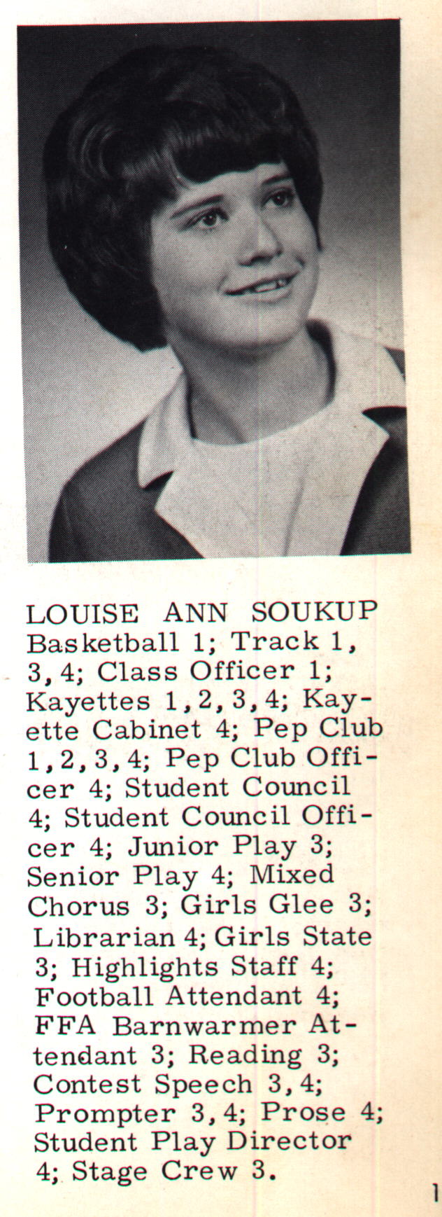 Louise Soukup - 1966