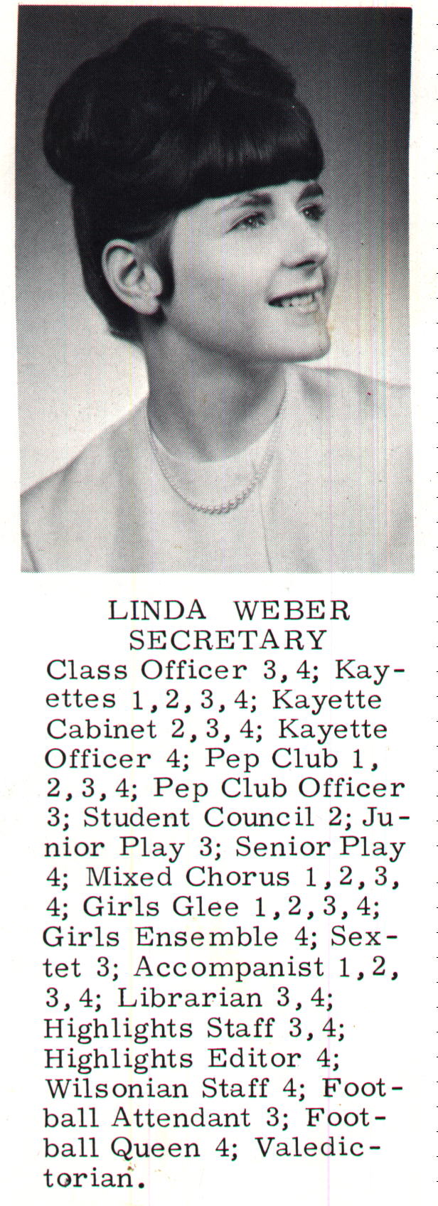 Linda Weber - 1966