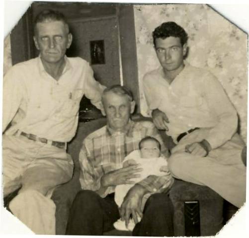 Photo of Cory Herbert Funkhouser, 4 generations