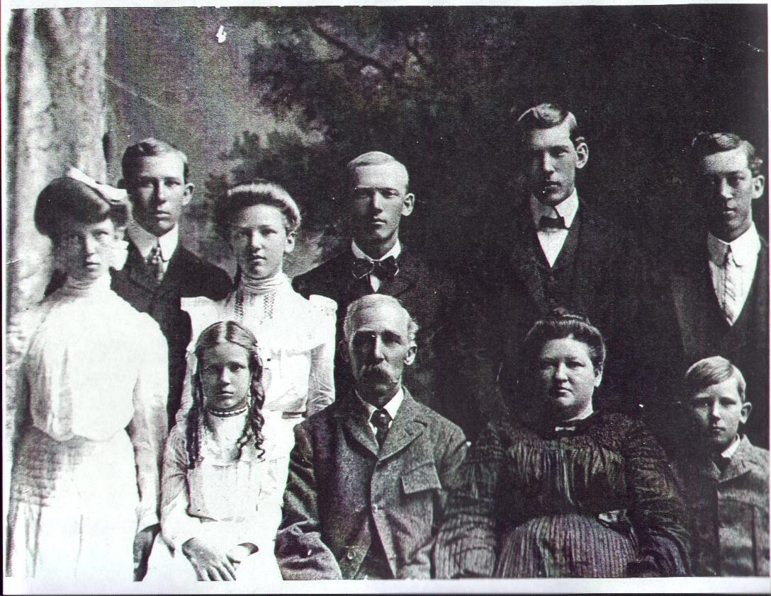 Photo of David Alfred Kistner Family