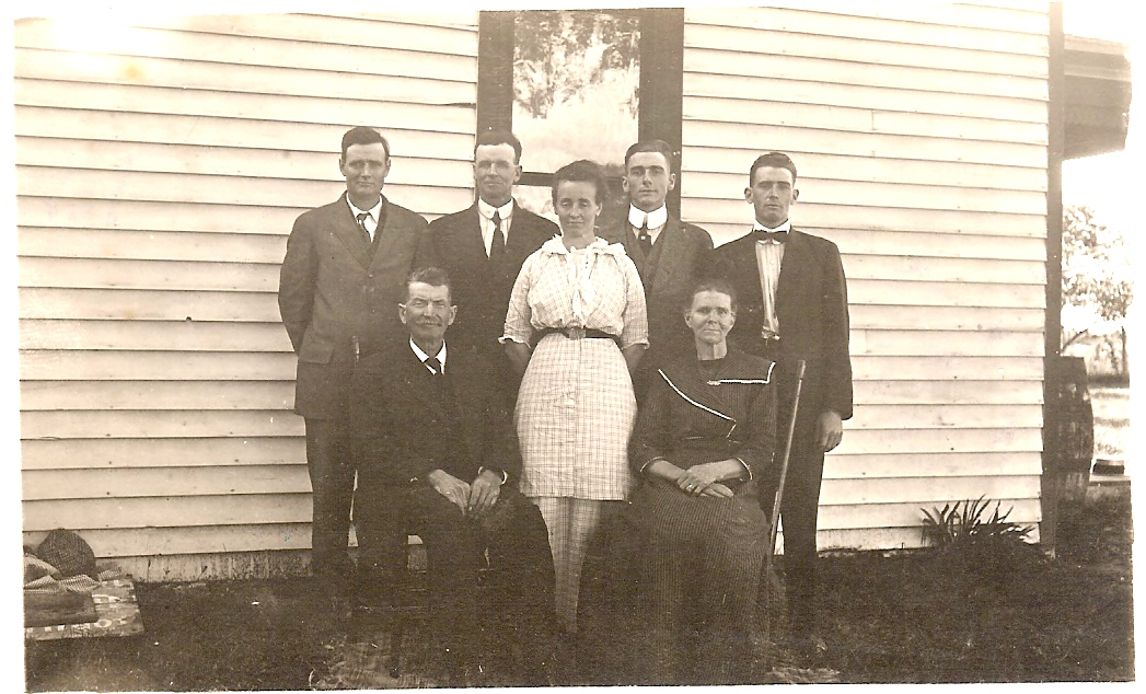Photo of Ezra Ward Harris Family