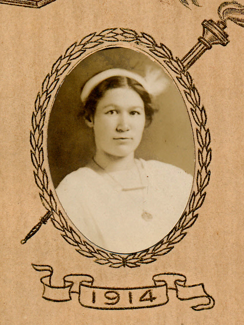 Photo of Elsie Peckenpaugh, 1914