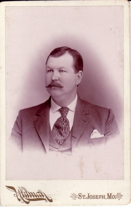 Photo of Frank G. Hamman, 1889