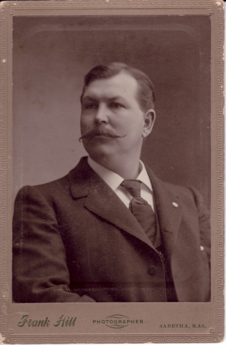 Photo of Frank G. Hamman, 1899