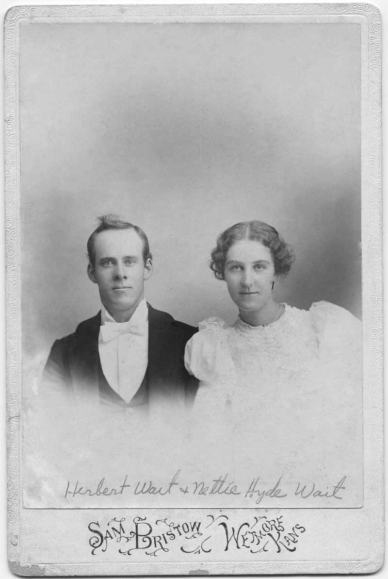 Photo of Herbert and Nettie Wait