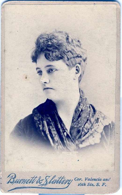 Photo of Margaret Dyer, abtout 1880