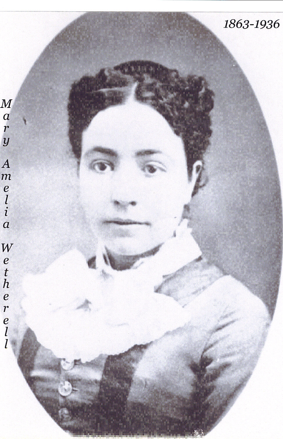 Photo of Mary Amelia Wetherell
