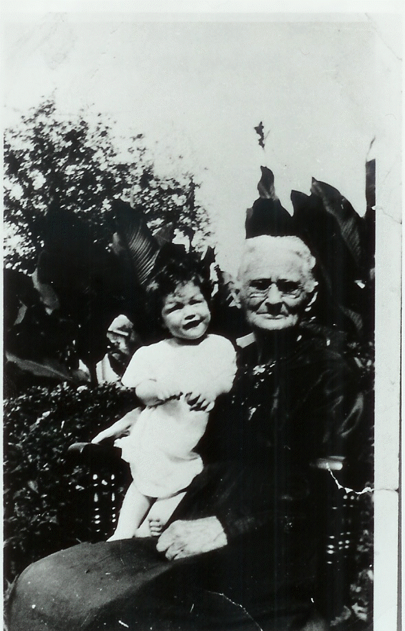 Photo of Mary E. Schoonover and Lorene Wilhelm
