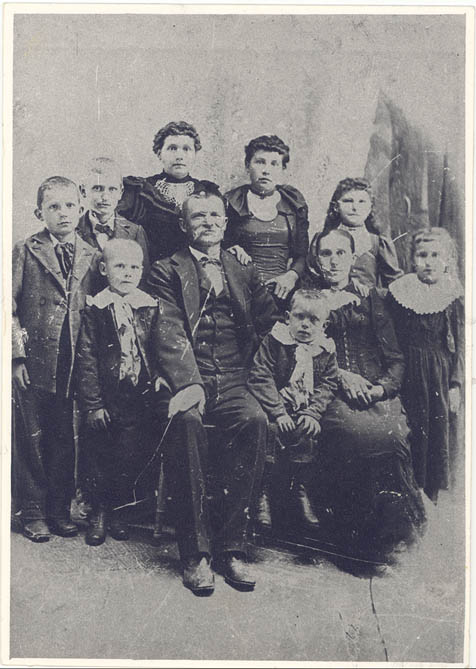 Photo of Joseph Novak family
